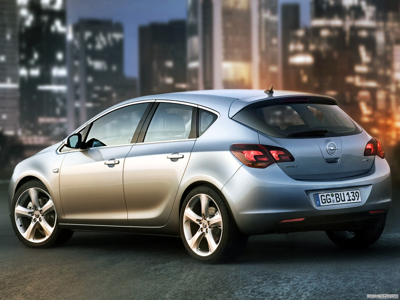 новый Opel Astra